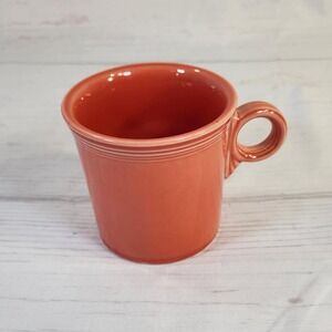 Fiesta Coffee Mug Cup Tangerine Orange - Retro Vintage Collectible